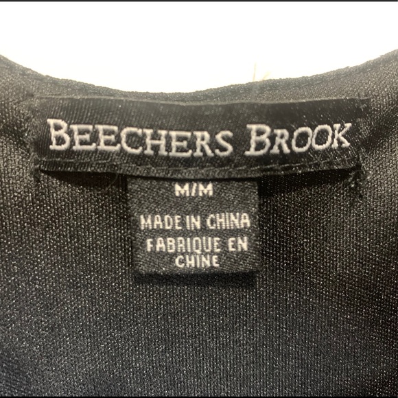 Beechers Brook Black & White Zebra Print Midi Dress - Picture 5 of 5